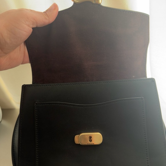 Coach Tabby Top Handle 20 Crossbody Bag with Gold Accents - Picture 4 of 8